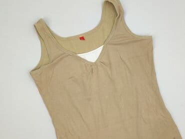 t shirty beżowe: Esprit, Top damski, rozmiar 2XL — 1