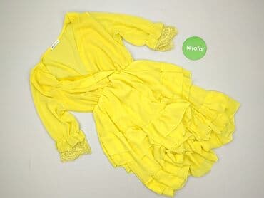 żółte sukienki wieczorowe: New Collection, Sukienka damska, rozmiar S — 3