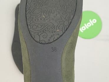 fioletowe buty deichmann: Balerinki damskie, rozmiar 38 — 4