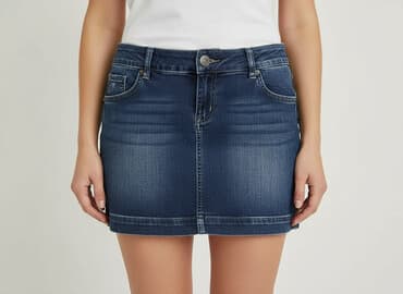 spódnice jeansowe z szelkami: Spódnica damska, rozmiar S — 1