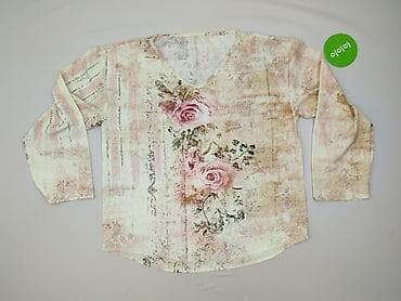 bluzki blekitna: Bluzka damska, rozmiar 4XL — 2