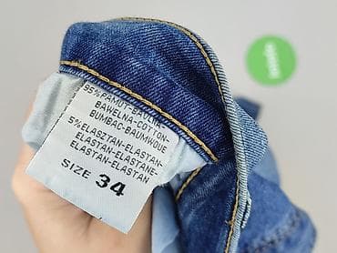 dresy do biegania: Jeansy damskie, rozmiar L — 5