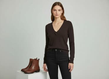 reserved sukienka sweterkowa: Reserved, Sweter damski, rozmiar M — 6