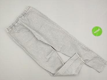 szerokie spodnie pull: Leggings, Spodnie materiałowe damskie, rozmiar S — 3