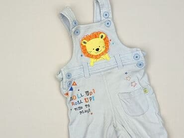 spodnie z obniżonym krokiem: Ogrodniczki, M&Co, 1-3 m, stan - Dobry — 1