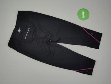 legginsy zimowe do biegania: 4F, Legginsy Sportowe damskie, rozmiar M — 3
