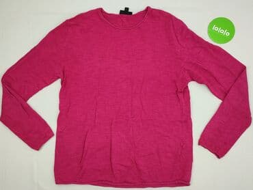 koszulka z prazkowanej dzianiny: SMOG, T-shirt damski, rozmiar M — 2