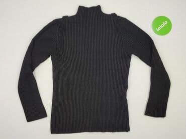 sweter z krótkim rękawem męski: Golf damski, rozmiar S — 3