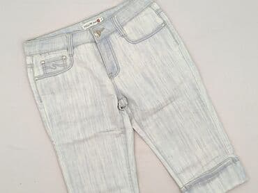 jeansy bootcut: 3/4 Trousers for women, size S (EU 36) — 1
