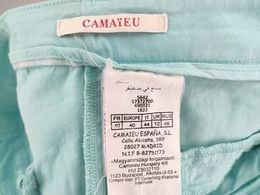 ccc trampki biale: CAMAIEU, Spodnie materiałowe damskie, rozmiar L — 4