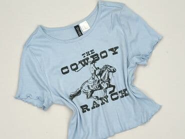sukienka kowbojska damska: H&M, T-shirt damski, rozmiar XS — 2