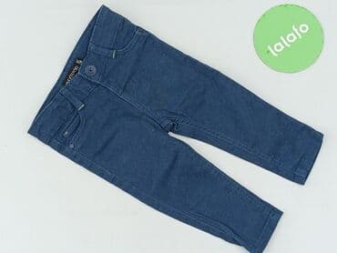 kombinezon zimowy dla niemowlaka allegro: Denim pants, Inextenso, 1-3 months, condition - Perfect — 4