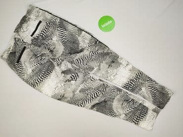 joggery damskie plus size: ONLY, Material trousers for women, size M — 4