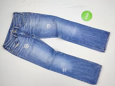 jeansy straight: Jeansy damskie, rozmiar S — 2