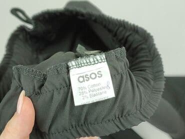 woskowane legginsy z wysokim stanem zara: Asos, Spodnie materiałowe damskie, rozmiar S — 4