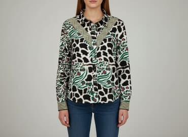 nike panterka buty: Bluzka damska, rozmiar L — 6