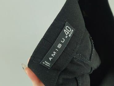 дешеве жіноче взуття: Amisu, Material trousers for women, size L (EU 40) — 4