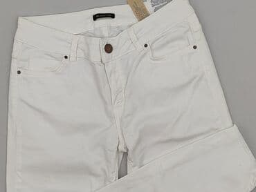 massimo dutti biale spodnie: Massimo Dutti, Jeansy damskie, rozmiar M — 1