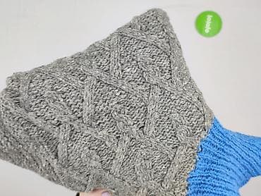 akryl sweter: Hand Knitted, Golf damski, rozmiar S — 4