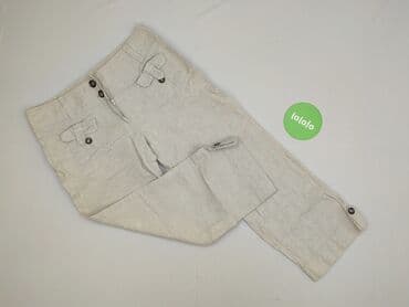 koszula nocna lniana: Camaïeu, Spodnie materiałowe damskie, rozmiar L — 2