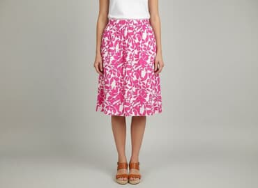 spódnice midi różowa: Women`s skirt, size M — 5