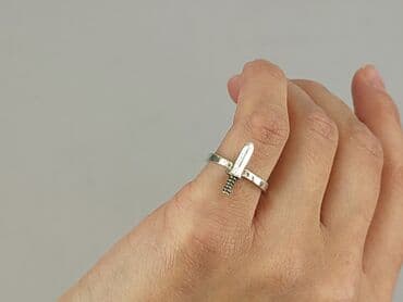 paski do sukienki srebrne: Ring, Female, condition - Perfect — 3