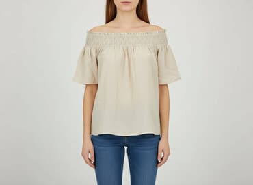 biała bluzka galowa dla dziewczynki 164 allegro: Bluzka damska, rozmiar M — 1