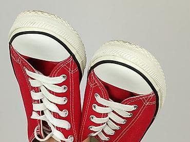 buty converse czerwone: Primark, Trampki damskie, rozmiar 38 — 9
