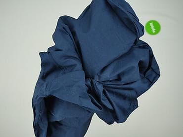 tanio spodnie: Szerokie damskie spodnie culottes - Kolor: granatowy - Fason — 4