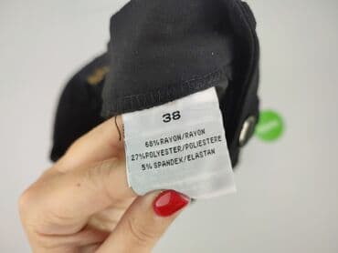 spodnie serduszka by o la la czarne: Spodnie materiałowe damskie, rozmiar M — 5