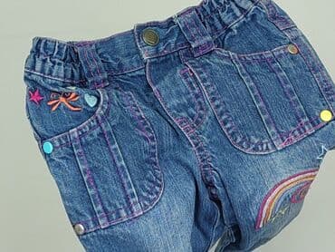 spodnie od pizamy w hello kitty: Denim pants, EarlyDays, 6-9 months, condition - Very good — 6