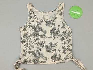 bluzka w geometryczne wzory: Gina Tricot, Top damski, rozmiar S — 2