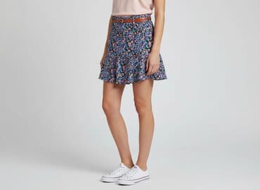 spódniczka z frędzlami: FB Sister, Spódnica damska, rozmiar S — 7