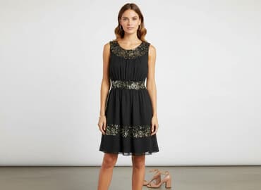 tanie sukienki sylwestrowe allegro: Sukienka damska, rozmiar S — 1