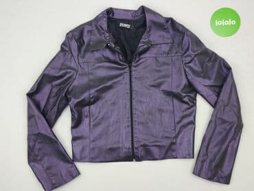 marynarka niebieska reserved: Kurtka skórzana damska, S — 2