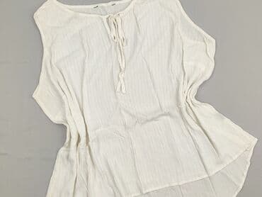 bluzki z krótkim rękawem plus size: Women's blouse, size XL (EU 42) — 1