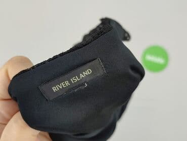 czarne bluzki z krótkim rękawem allegro: River Island, Жіноча блуза, розмір XS — 4