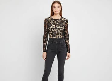 body koronkowe lidl: Boohoo, Body damskie, rozmiar M — 7