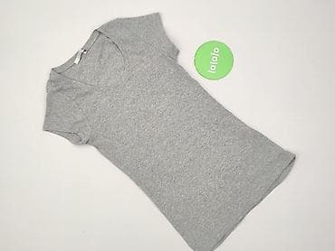 srebrny top h: HDM, T-shirt damski, rozmiar S — 2