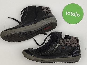 buty na drutach: Rieker, Botki damskie, rozmiar 38 — 3