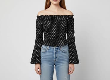 top z puszkiem: Amisu, Bluzka damska, S — 6