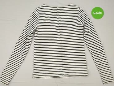 biała bluzka w czarne paski: Esmara, Women's blouse, size XS — 4