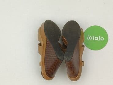 ccc czarne sandały na koturnie: New Look, Sandały damskie, rozmiar 38 — 4