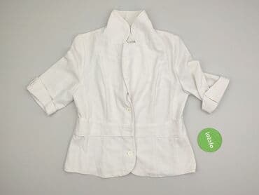 biały t shirt pod marynarkę: Marynarka damska, rozmiar L — 2