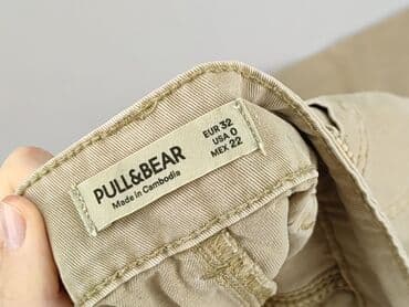 używane ubrania robocze: PULL&BEAR, Spodnie cargo damskie, rozmiar 2XS — 5