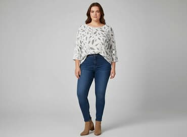 koszula damska z piórami: Жіноча блуза, розмір 4XL — 1