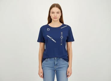 koszulki z długim rękawem damskie pepe jeans: T-shirt damski, rozmiar M — 1