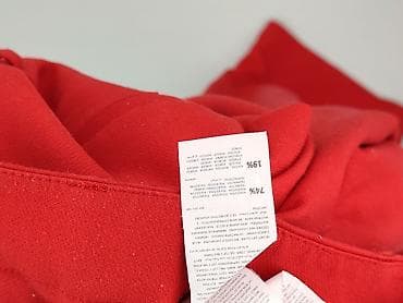 czerwone spodnie reserved: Spodnie materiałowe damskie, rozmiar M — 5