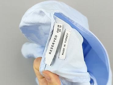 chabrowa bluzki plus size: Reserved, Bluzka damska, rozmiar M — 4