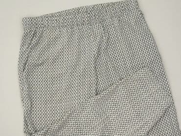 legginsy w prążki hm: H&M Basic, Spodnie materiałowe damskie, rozmiar XL — 1